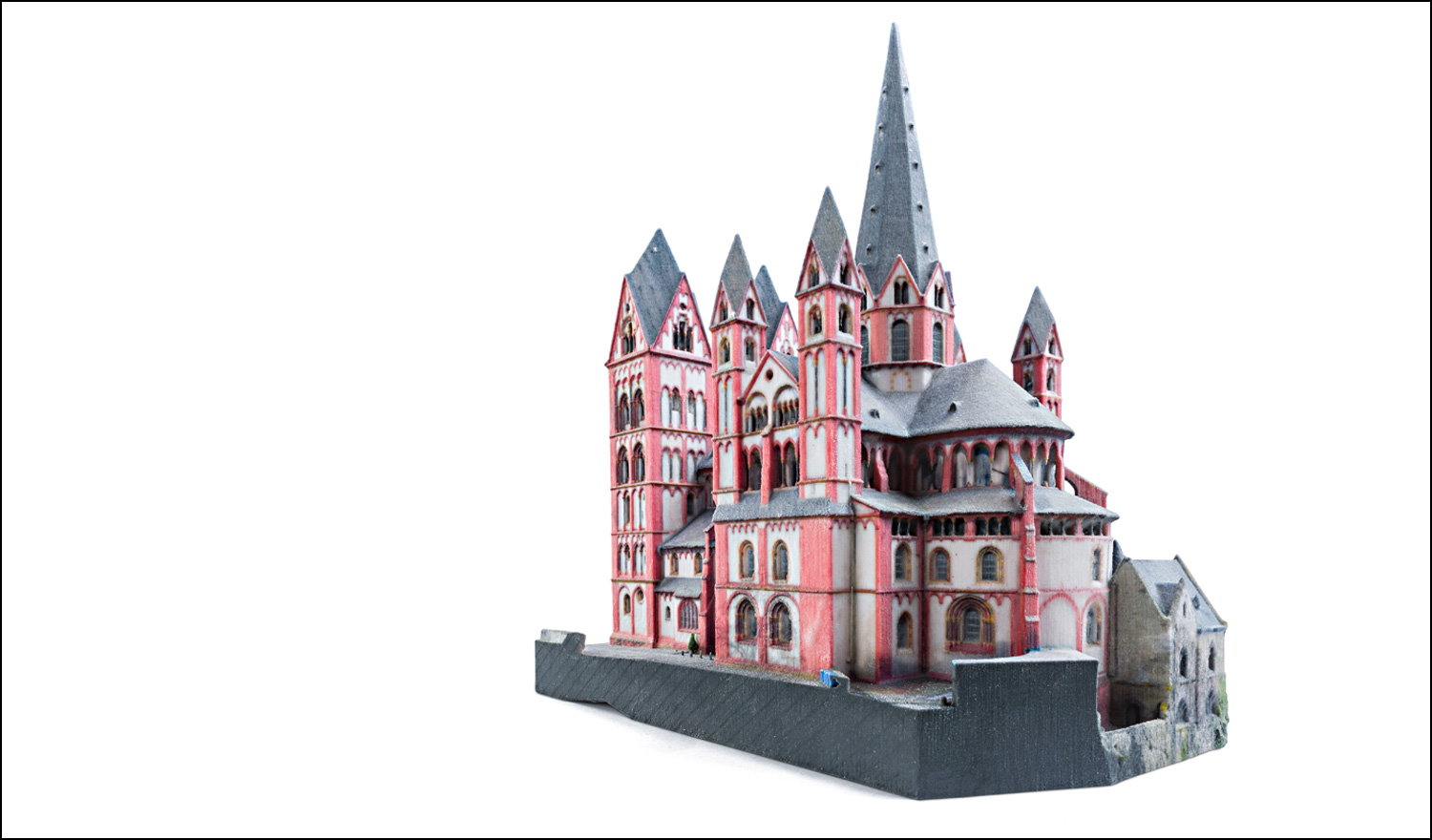3D-Druck Modell Limburger Dom